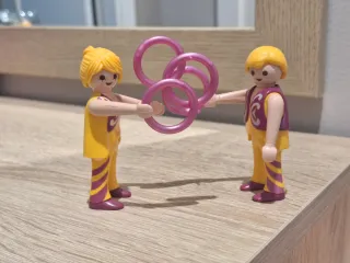 Playmobil figuras con aros