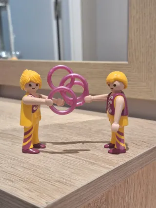 Playmobil figuras con aros