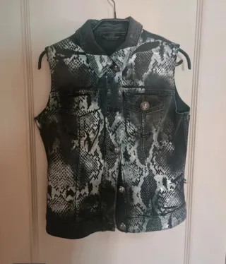 Philipp Plein Snake Print Nuevo Talla M