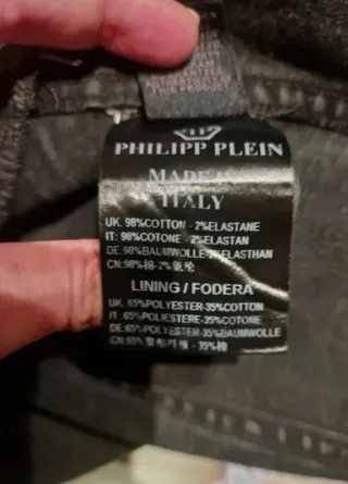 Philipp Plein Snake Print Nuevo Talla M