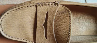 Mocassini Tod's Gommino Pelle colore camel Tg 36.5