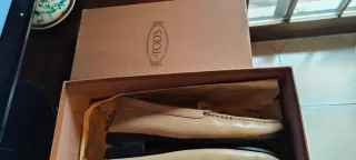 Mocassini Tod's Gommino Pelle colore camel Tg 36.5