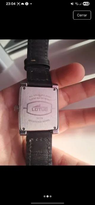 Reloj Lotus 15181 Negro