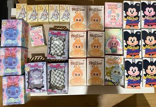 Lote Labubu y más figuras