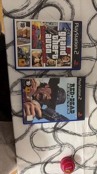 Juegos PS2: GTA Liberty City Stories y Red Dead Re