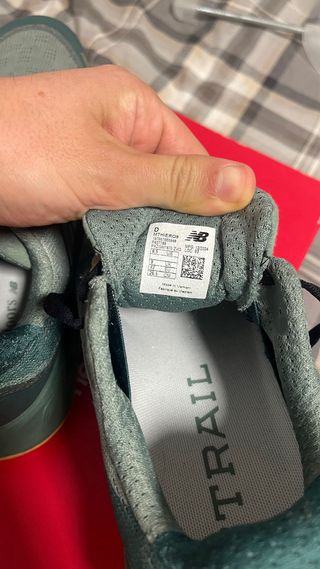 New Balance Hierro v9 Verde Talla 42