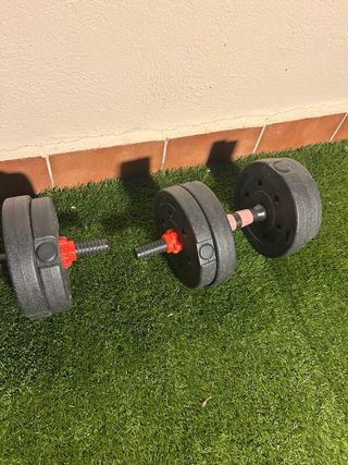 2 Mancuernas Ajustables 20kg