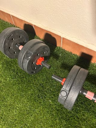 2 Mancuernas Ajustables 20kg