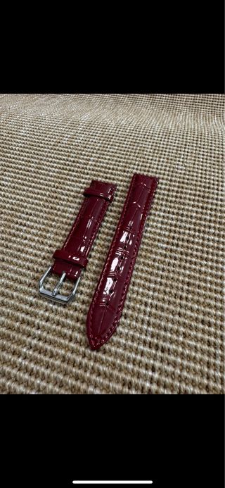 Correa de piel para reloj 18mm