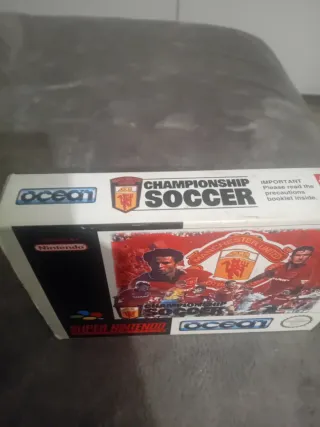 Manchester United Championship Soccer SNES