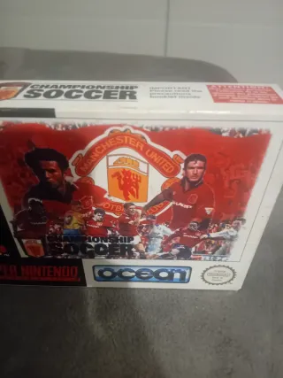 Manchester United Championship Soccer SNES
