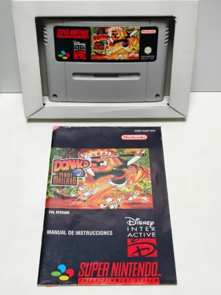 Donald Maui Mallard Super Nintendo