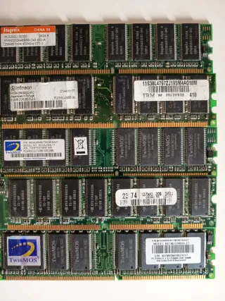 RAM PC 512MB + 256MB