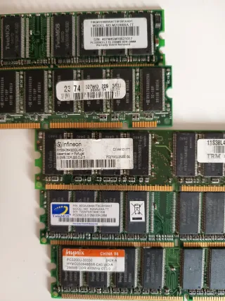 RAM PC 512MB + 256MB