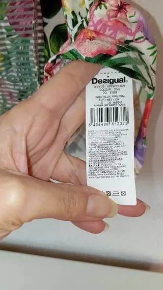 Camiseta Desigual Talla S Estampado Floral
