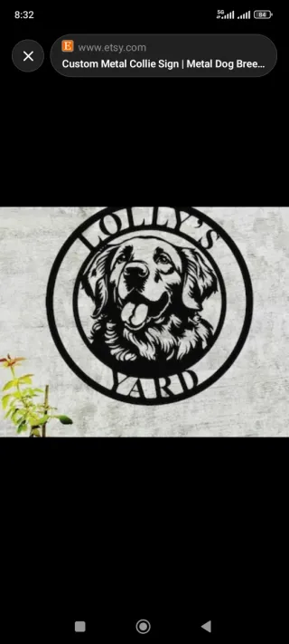 Cartel Nombre Mascota Personalizado
