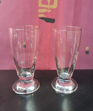 Set di 12 bicchieri in cristallo per cocktail/frappé/vino