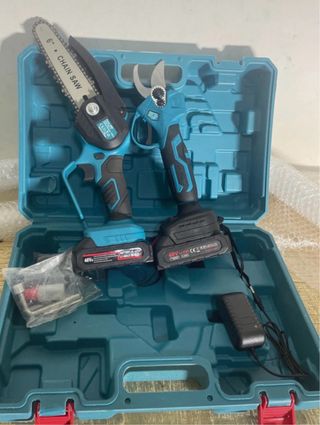 Kit Potatura Elettrico 2 Batterie 48V