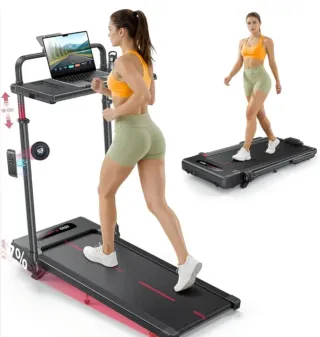 Cinta de correr 6 en 1 con escritorio