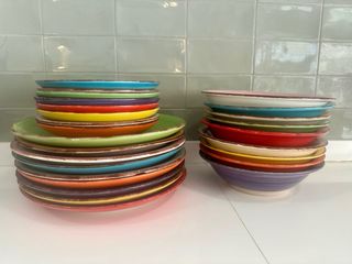 Vajilla Conforama Cerámica Multicolor