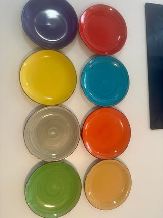 Vajilla Conforama Cerámica Multicolor