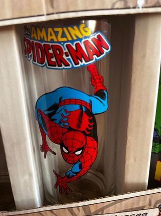 Set 4 Vasos Marvel Comics