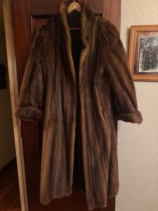 Abrigo de mujer marrón