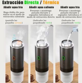 Cafetera Espresso Portátil 3 en 1