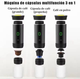 Cafetera Espresso Portátil 3 en 1