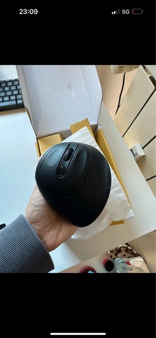 Ratón Vertical Energy Sistem 5 Negro