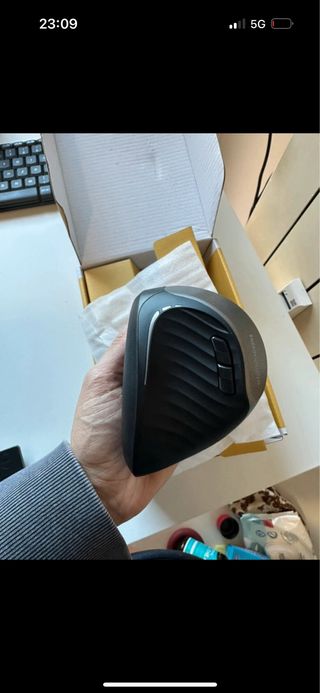 Ratón Vertical Energy Sistem 5 Negro