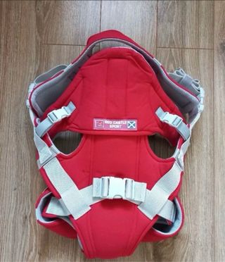 Mochila red Castle,  Porta Bebés Roja