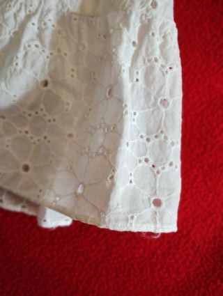 Vestitino bambina 8 anni bianco