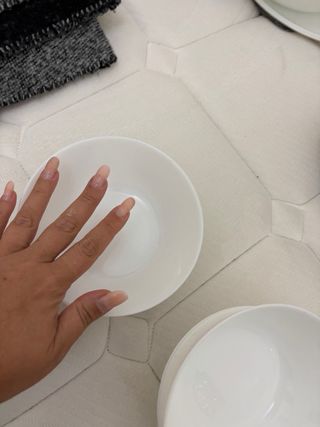 Lote 4 boles blancos IKEA