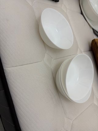 Lote 4 boles blancos IKEA