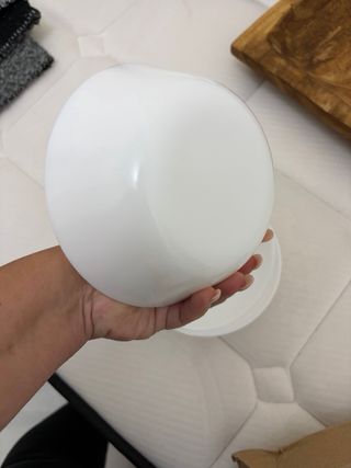 Lote 4 boles blancos IKEA