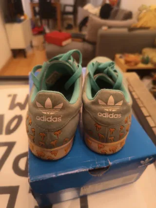 Adidas Gazelle Bad Bunny El Yunque Talla 38 2/3