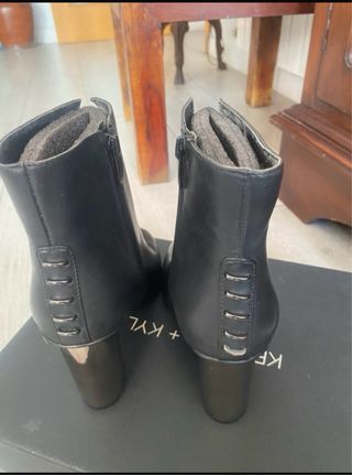 Botines Kendall + Kylie Talla 38 Negro/Dorado de