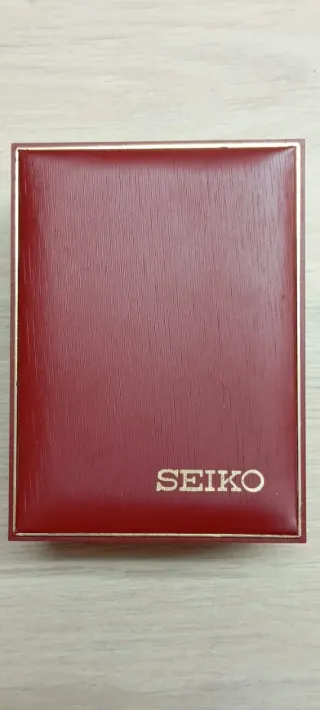 Caja para reloj Seiko - Roja