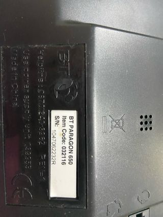 Teléfono fijo BT Paragon 650 32116 con contestador