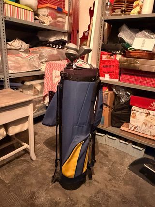 Set Palos Golf Infantiles y Carro