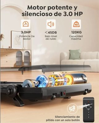 Cinta de correr con escritorio extraíble-NUEVA