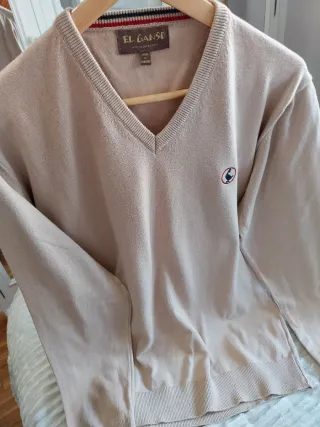Jersey El Ganso Beige Talla XL Algodón