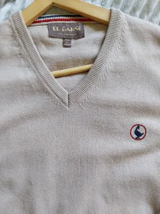 Jersey El Ganso Beige Talla XL Algodón