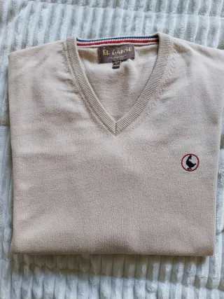Jersey El Ganso Beige Talla XL Algodón