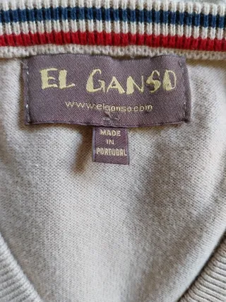 Jersey El Ganso Beige Talla XL Algodón