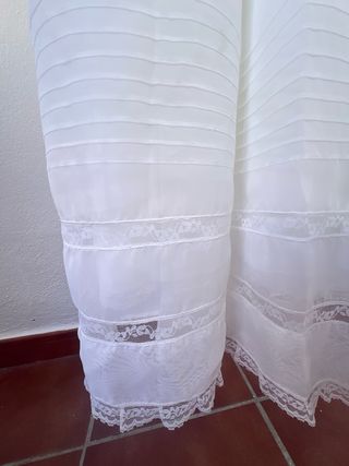 Vestido de Comunión Blanco roto