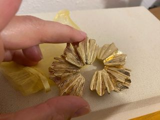 Pendientes dorados Parfois