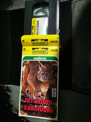 VHS Gli Ultimi Carnivori - Documentario