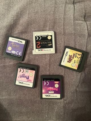 Lote 5 Juegos Nintendo DS/3DS